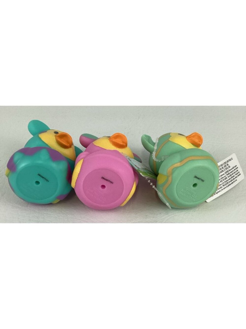 Disney Duckalooz Springtime Rubber Ducks Mickey Minnie Mouse Stitch Easter Lot - Picture 6 of 7